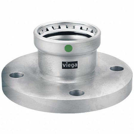 Flange, SS, Press-fit 4 in, MPN:90730