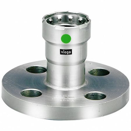 Flange, SS, Press-fit 1 1/4 in, MPN:90920