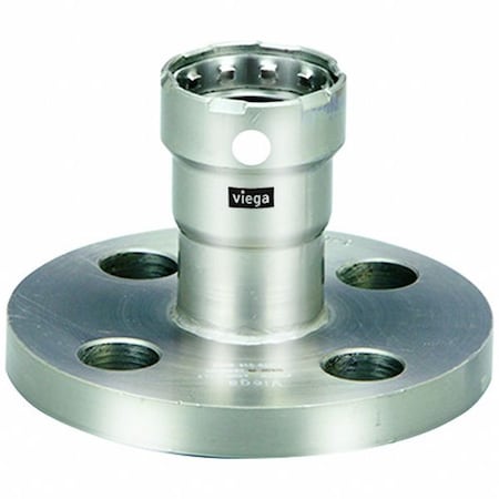 Flange, SS, Press-fit 2 in, Flange 4 in MPN:91200