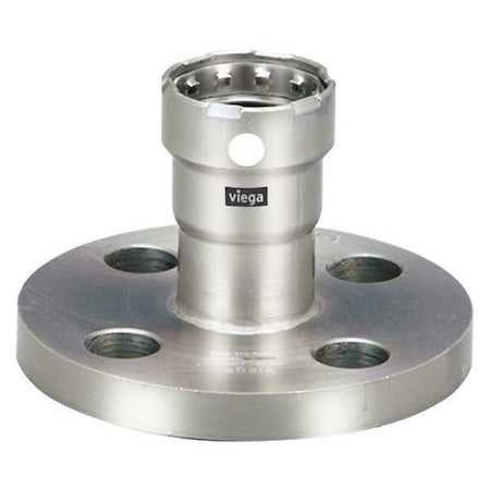 Flange, SS, Press-fit 1 1/2 in, MPN:95455