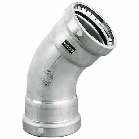 Elbow, SS, Press-fit 2 1/2