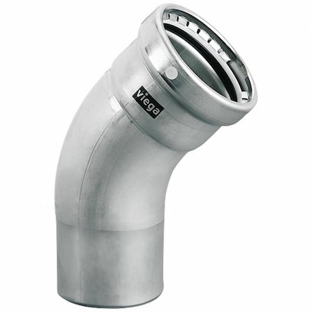 Elbow, SS, Press-fit 4 in, FTG 4 in MPN:95555