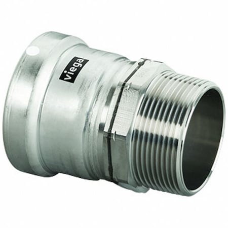 Strt, SS, Press-fit 3 in, MNPT 3 in MPN:98305