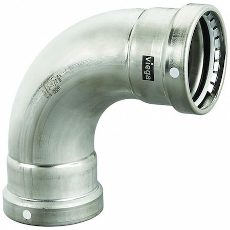 Elbow, SS, Press-fit 2 1/2