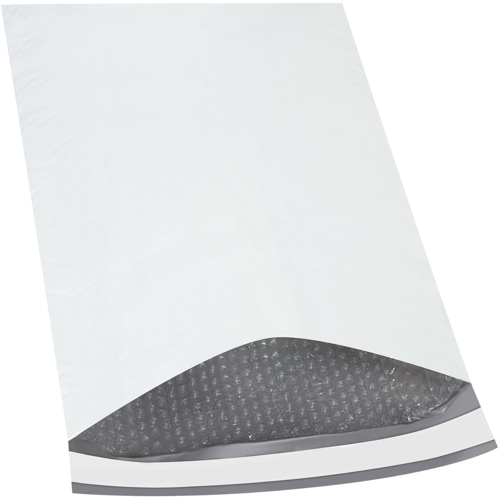 Partners Brand Bubble-Lined Poly Mailers, 14 1/4in x 20in, White, Box Of 50 MPN:XPAK7