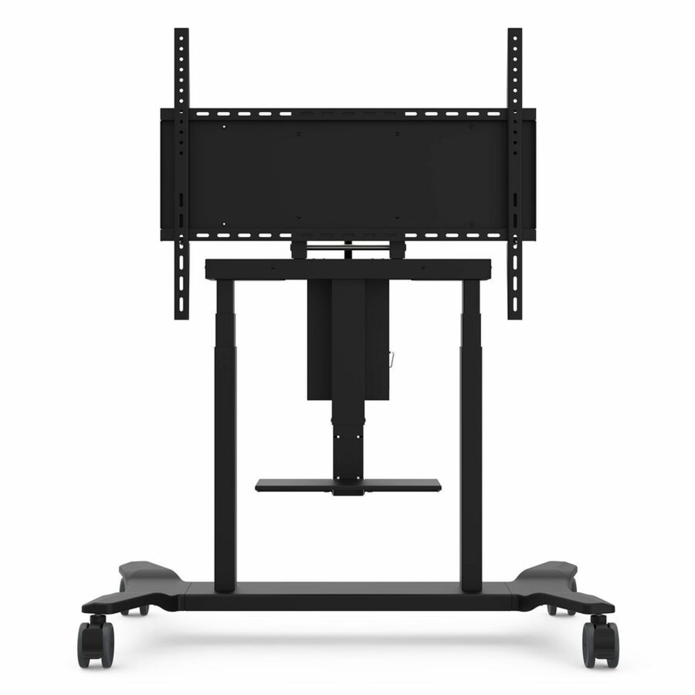 ViewSonic Motorized Metal Trolley Cart For 55in to 86in Displays, 92-15/16inH x 26inW x 11inD, Black MPN:VB-STND-008