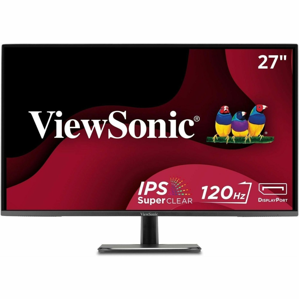 ViewSonic VA2756A-MHD 27 Inch IPS 1080p Monitor with 120Hz, Eye Care, HDMI, DisplayPort, and VGA Inputs - VA2756AMHD MPN:VA2756A-MHD