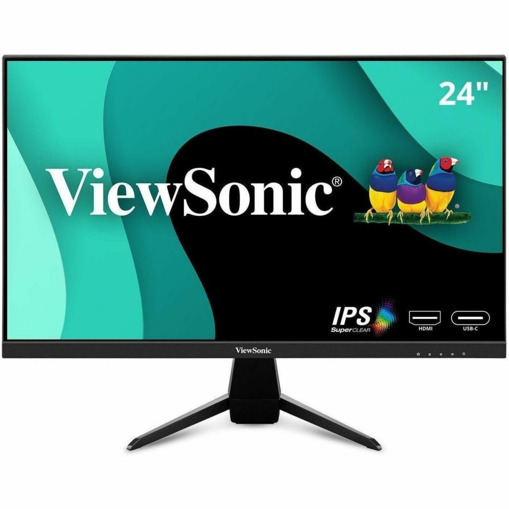 ViewSonic VX2467U 24in Class Full HD LED Monitor, 16:9, Black, VX2467U MPN:VX2467U