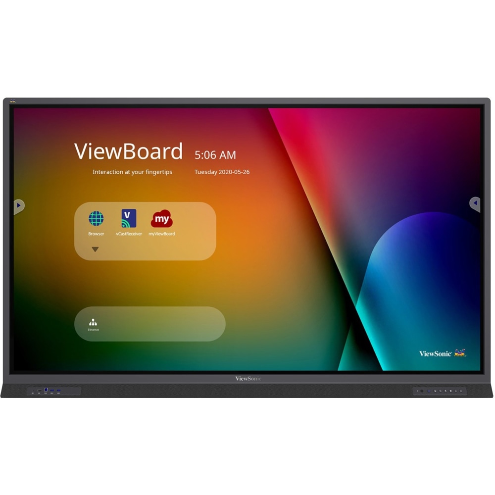 ViewSonic ViewBoard IFP7552-1TAA - 75in Diagonal Class (74.5in viewable) LED-backlit LCD display - interactive - IFP75521TAA MPN:IFP7552-1TAA