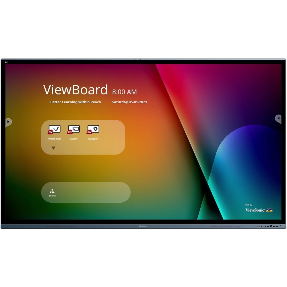 ViewSonic ViewBoard IFP8662, 4K UHD Interactive Display with Integrated Software MPN:IFP8662