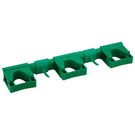 Tool Wall Bracket, 16 1/2 in L, Green MPN:10112
