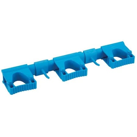 Tool Wall Bracket, 16 1/2 in L, Blue MPN:10113