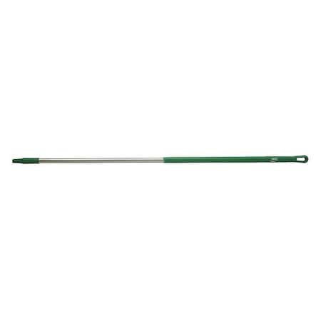 1510mm Color Coded Handle, 1 1/4 in Dia, Green, Stainless Steel MPN:29392