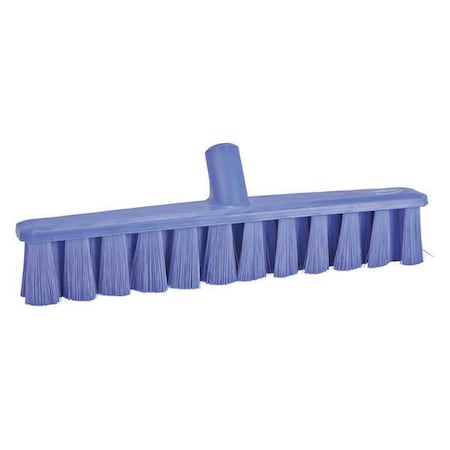 15 1/4 in Sweep Face Broom Head, Soft, Synthetic, Purple MPN:31718