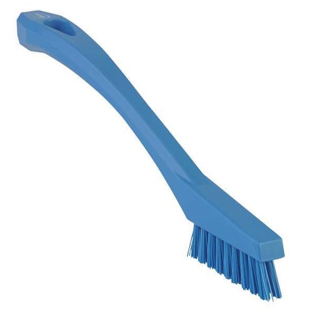 1/2 in W Detail Brush, Stiff, 5 1/2 in L Handle, 2 in L Brush, Blue, Plastic, 8 in L Overall MPN:44013