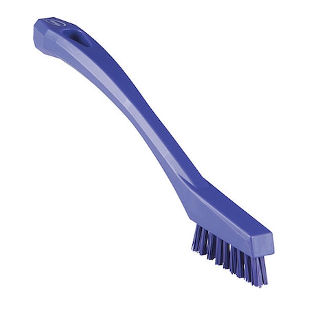 1/2 in W Detail Brush, Stiff, 5 1/2 in L Handle, 2 in L Brush, Purple, Plastic, 8 in L Overall MPN:44018