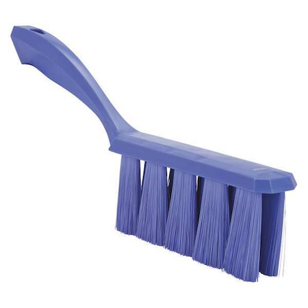 1 1/2 in W Bench Brush, Soft, 7 in L Handle, 6 1/2 in L Brush, Purple, Plastic, 13 in L Overall MPN:45818