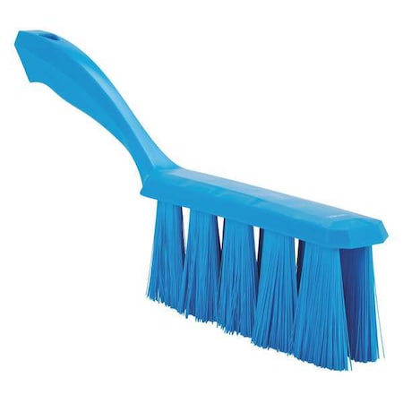 1 1/2 in W Bench Brush, Medium, 7 in L Handle, 6 1/2 in L Brush, Blue, Plastic, 13 in L Overall MPN:45853