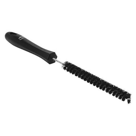 7/8 in W Tube and Pipe Brush, Stiff, 6 1/2 in L Handle, 5 3/4 in L Brush, Black MPN:53609