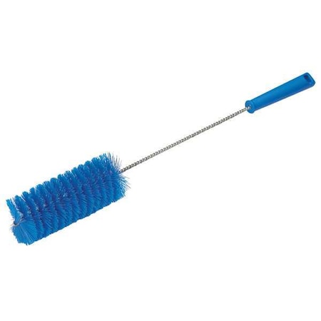 2 5/8 in W Tube and Valve Brush, Medium, 13 1/2 in L Handle, 5 51/64 in L Brush, Blue MPN:53703