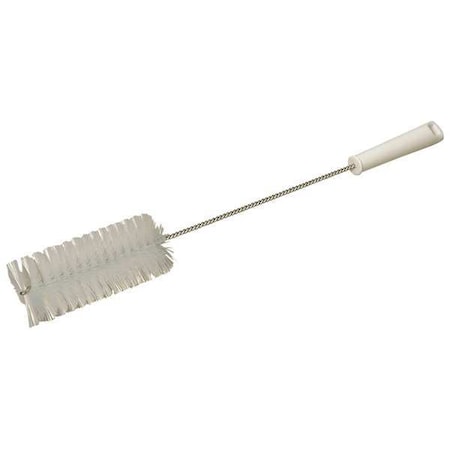 2 5/8 in W Tube and Valve Brush, Medium, 13 1/2 in L Handle, 5 51/64 in L Brush, White MPN:53705