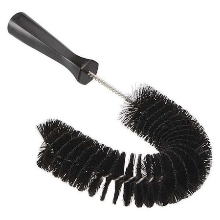 7 7/8 in W Hook Brush, Medium, 5 1/4 in L Handle, 16 1/2 in L Brush, Black, Polypropylene MPN:53729