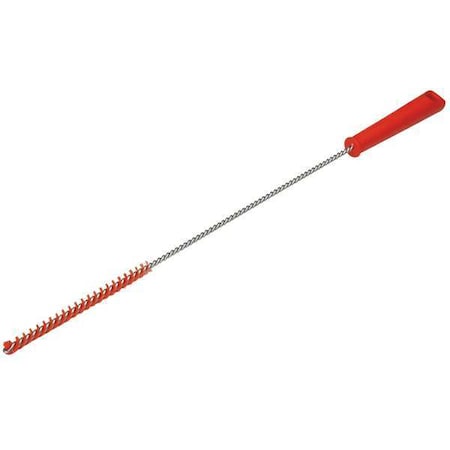 7/8 in W Tube and Valve Brush, Stiff, 14 in L Handle, 6 in L Brush, Red, 20 in L Overall MPN:53754