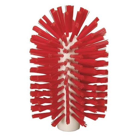 3 7/8 in W Tube and Pipe Brush, Medium, Not Applicable L Handle, 6 in L Brush, Red MPN:53801034