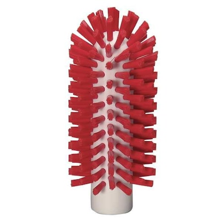 2 3/8 in W Tube and Pipe Brush, Stiff, Not Applicable L Handle, 5 1/2 in L Brush, Red MPN:5380634