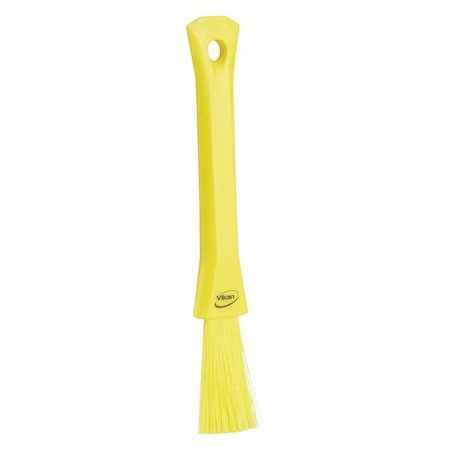 1 13/16 in W Detail Brush, Soft, 5 51/64 in L Handle, 8 5/64 in L Brush, Yellow, Plastic MPN:5551306