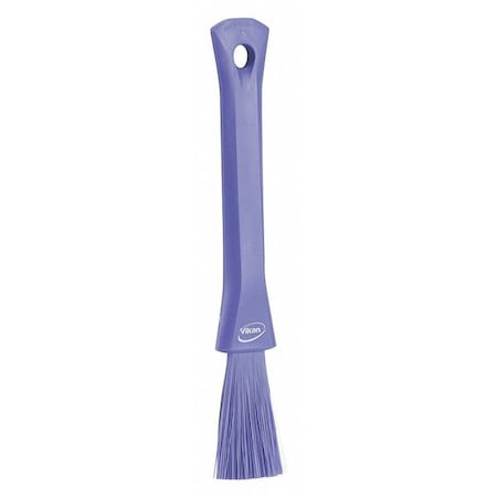 1 13/16 in W Detail Brush, Soft, 5 51/64 in L Handle, 8 5/64 in L Brush, Purple, Plastic MPN:5551308