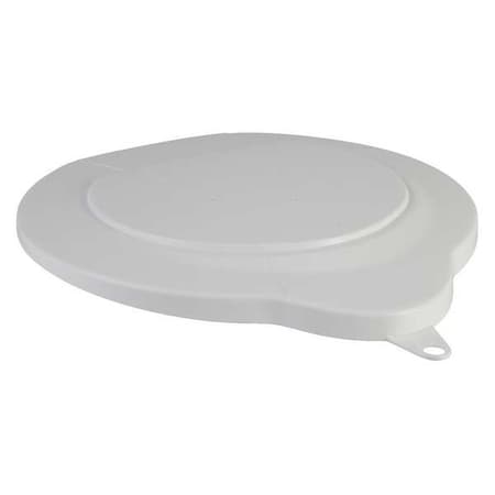 Pail Lid, White, Polypropylene MPN:56895