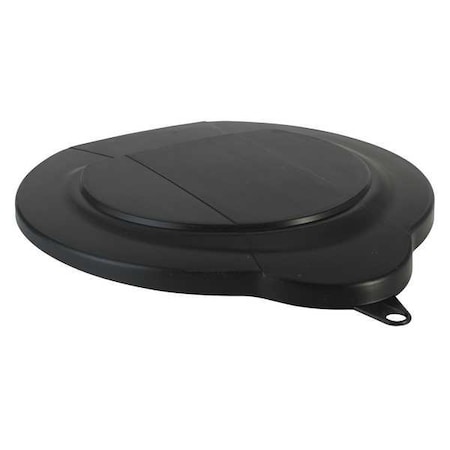 Pail Lid, Black, Polypropylene MPN:56899