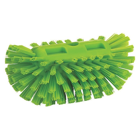 5 1/10 in W Tank Brush, Stiff, 8 21/64 in L Brush, Lime, 8 33/100 in L Overall MPN:703777