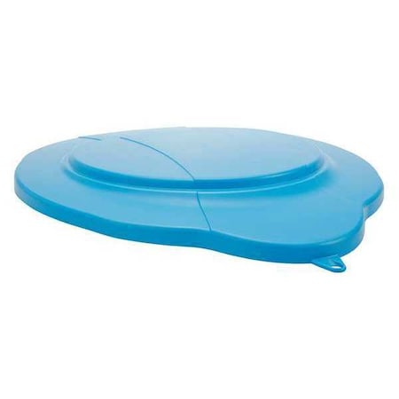Round Pail Lid, Blue, Polypropylene MPN:56933