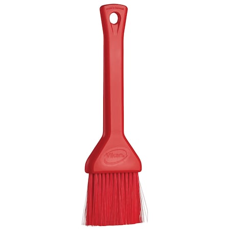 Pastry Brush, 7 3/4 in L, 2 in W, Red MPN:5552504