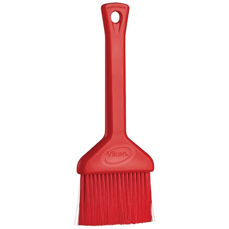Pastry Brush, 7 3/4 in L, 2 4/5 in W, Red MPN:5552704