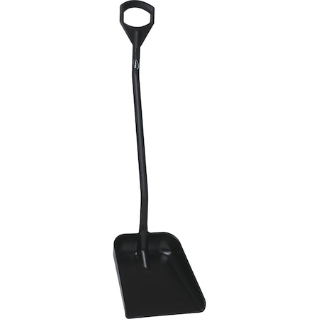 Hygienic Shovel, 51 5/8 in L, Black MPN:56019