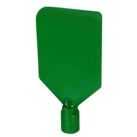 Paddle Scraper, Flex, 4-1/2 x 6, Poly, Green MPN:70132