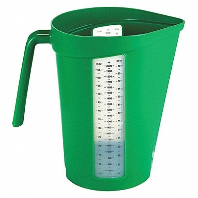 Measuring Cup 2 qt. Polypropylene Green MPN:60002