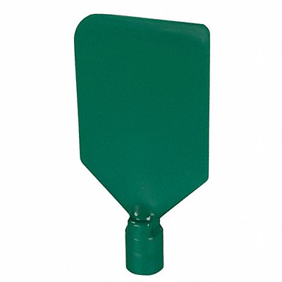 H1595 Paddle Scraper 4-1/2 x 6 in Nylon Green MPN:70112