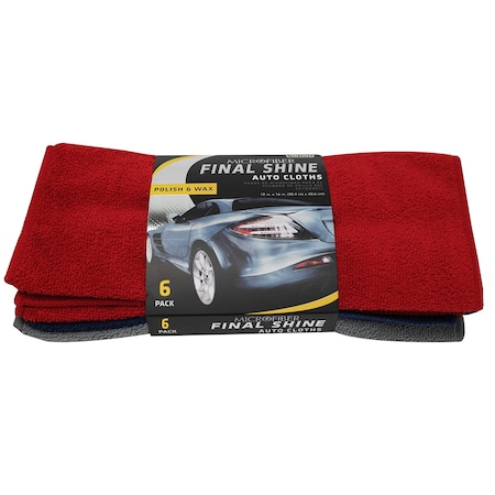 Microfiber Final Shine Cloth, 5 pcs. MPN:821200