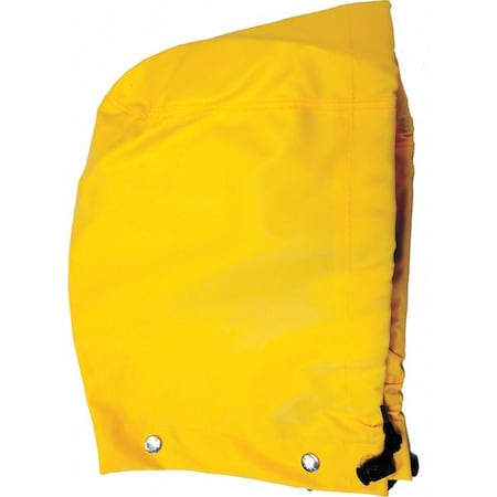 Rain Hood, Yellow, Snaps, Polyester/PVC MPN:5112