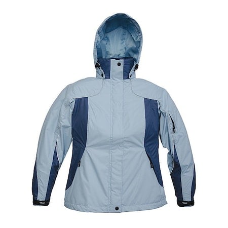 Jacket, Polyester/PU shell, Zipper/Hook and Loop, Green, Xl MPN:866IM-XL