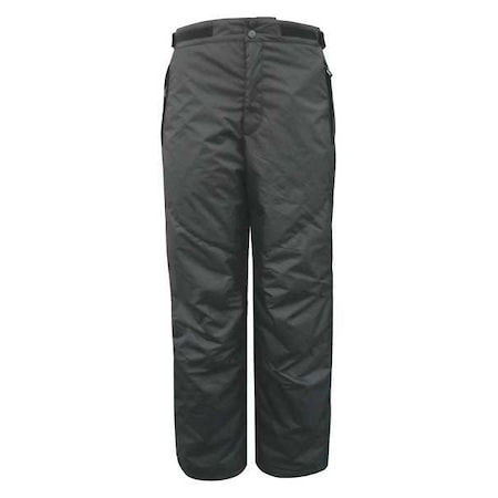 Rain Pants, Hi Tech Polyester with a PU backing, 31 1/2 in Inseam, Elastic Closure, Black, Size M MPN:868PZ-M