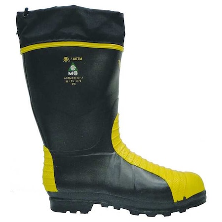 Unisex Viking® Tall Rubber Boots w/Met Guard, Steel Toe, 15