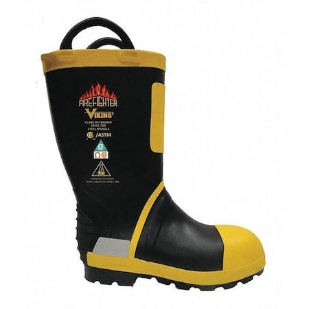 Fire Boot Felt Lnd, Yllw/Blk, Size 10.5, PR MPN:VW90-10.5