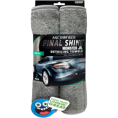 Monster Jr. Drying Towels, 2 pcs. MPN:953800