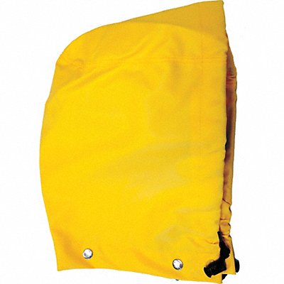 Rain Hood Yellow Snaps Polyester/PVC MPN:5112