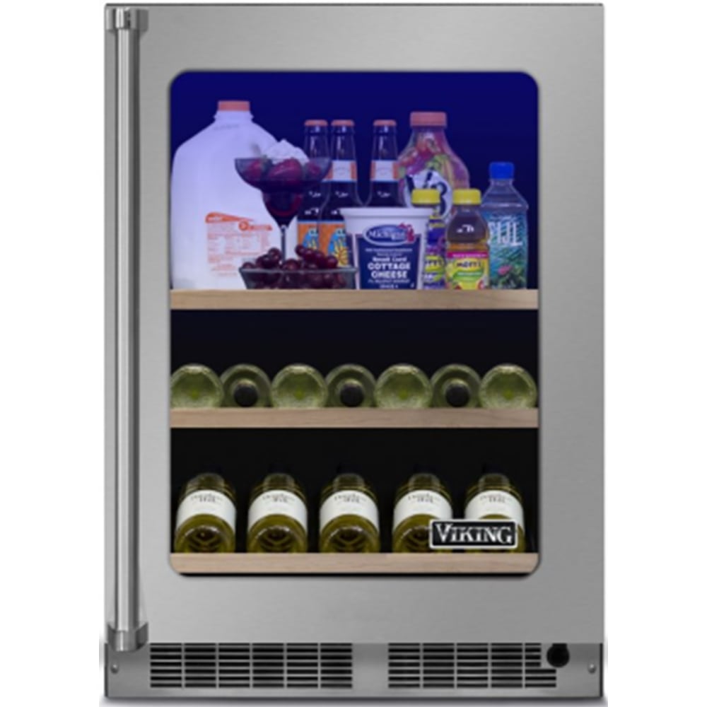 Viking Range 5.5 Cu. Ft. Beverage Center Refrigerator, Silver MPN:VBUI5241G
